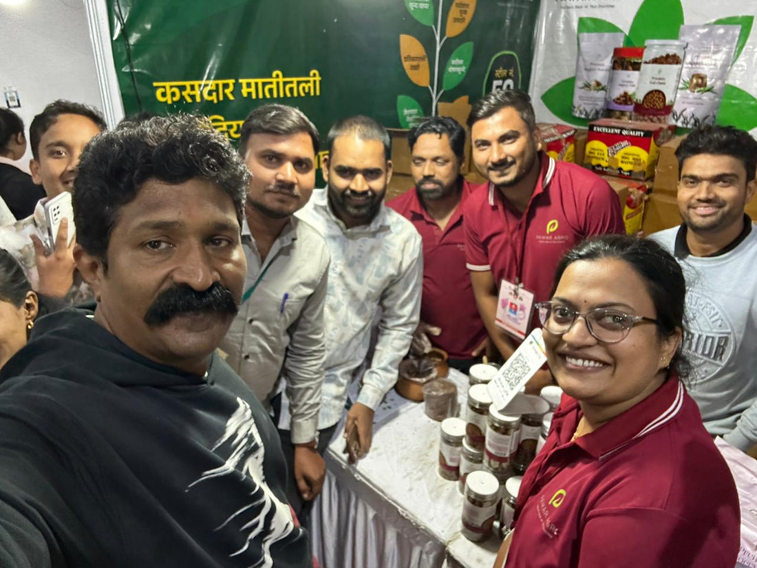 Actor Mr. Pravin Tarade Visits Our Stall at Bhimthadi Jatra Pune 2025