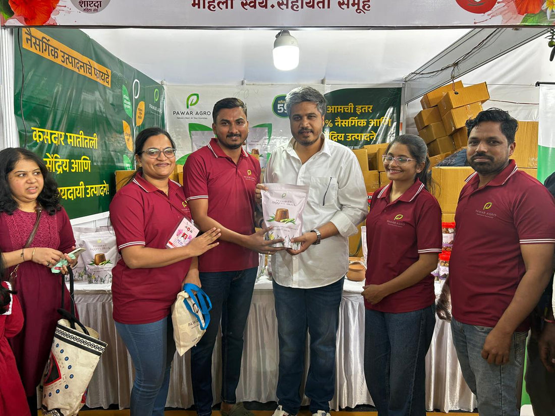 Mr. Rohit Dada Pawar, MLA Karjat Jamkhed, Visits Our Stall at Bhimthadi Jatra Pune 2025