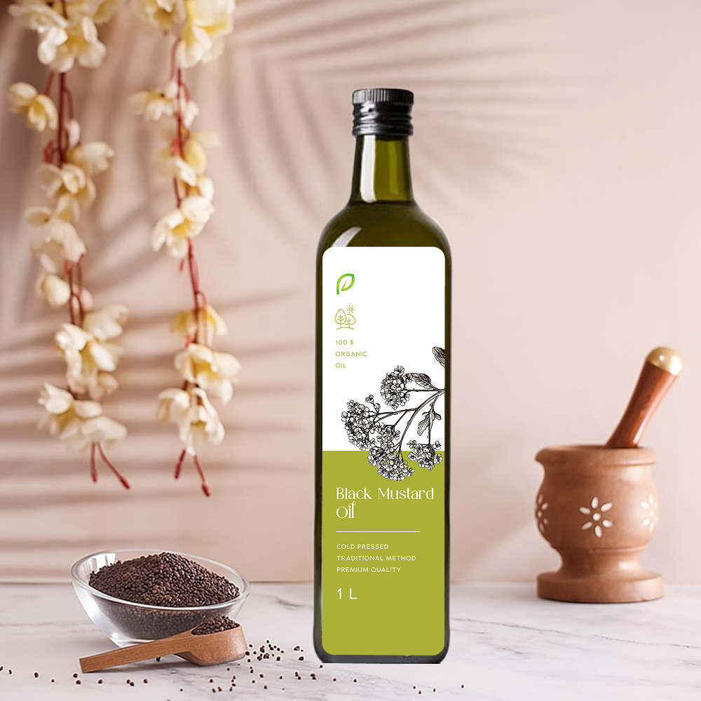 Cold Pressed Black Mustard Oil