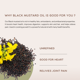 Cold Pressed Black Mustard Oil