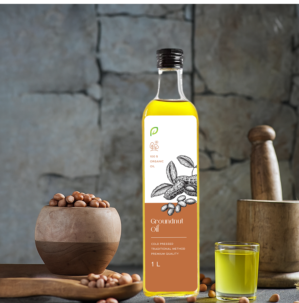 Cold Pressed Groundnut Oil