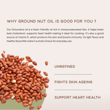 Cold Pressed Groundnut Oil